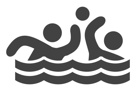 Beach Games Icon: A Fresh Graphic for Crafts & Marketing