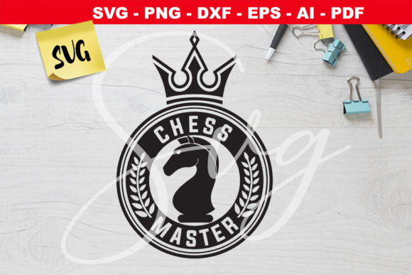 Chess Master: A Sharp Embroidery Design for Strategic Makers