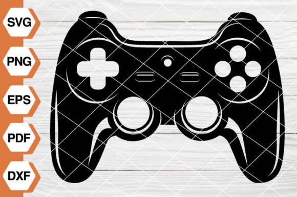Game Controller SVG EP-68: A Versatile Graphic for Digital Sellers