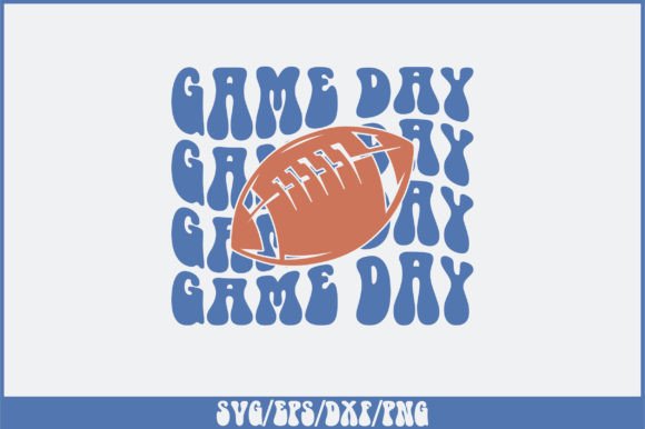 Game Day Retro SVG Design: A Crafts-Friendly Graphic for Bold Branding