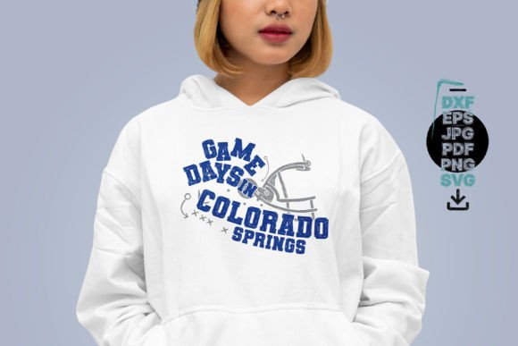 Game Days in Colorado Springs Graphics for Crafts & Digital Selling