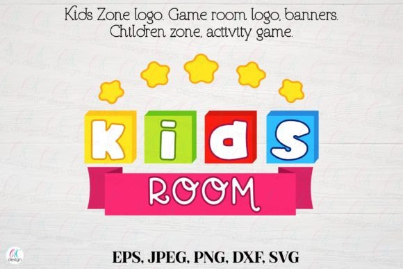 Kids Zone Logo 9: Playful Graphics for Lifestyle & Craft Blogs